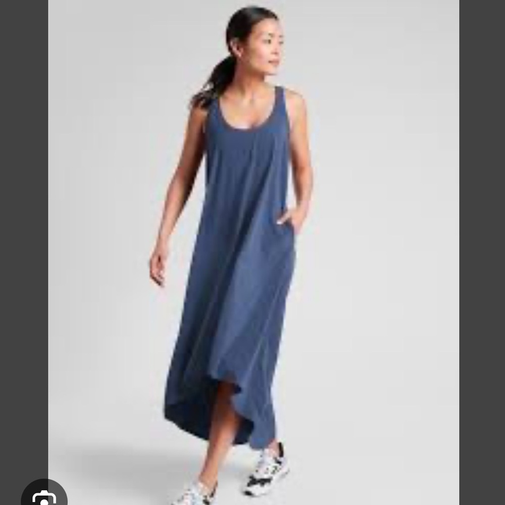 XS Athleta Presidio Dress - Iron Blue